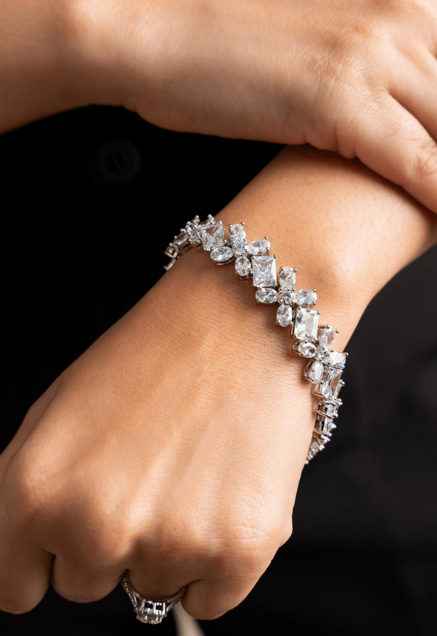 Baguette Diamond Tennis Bracelet - Suramya