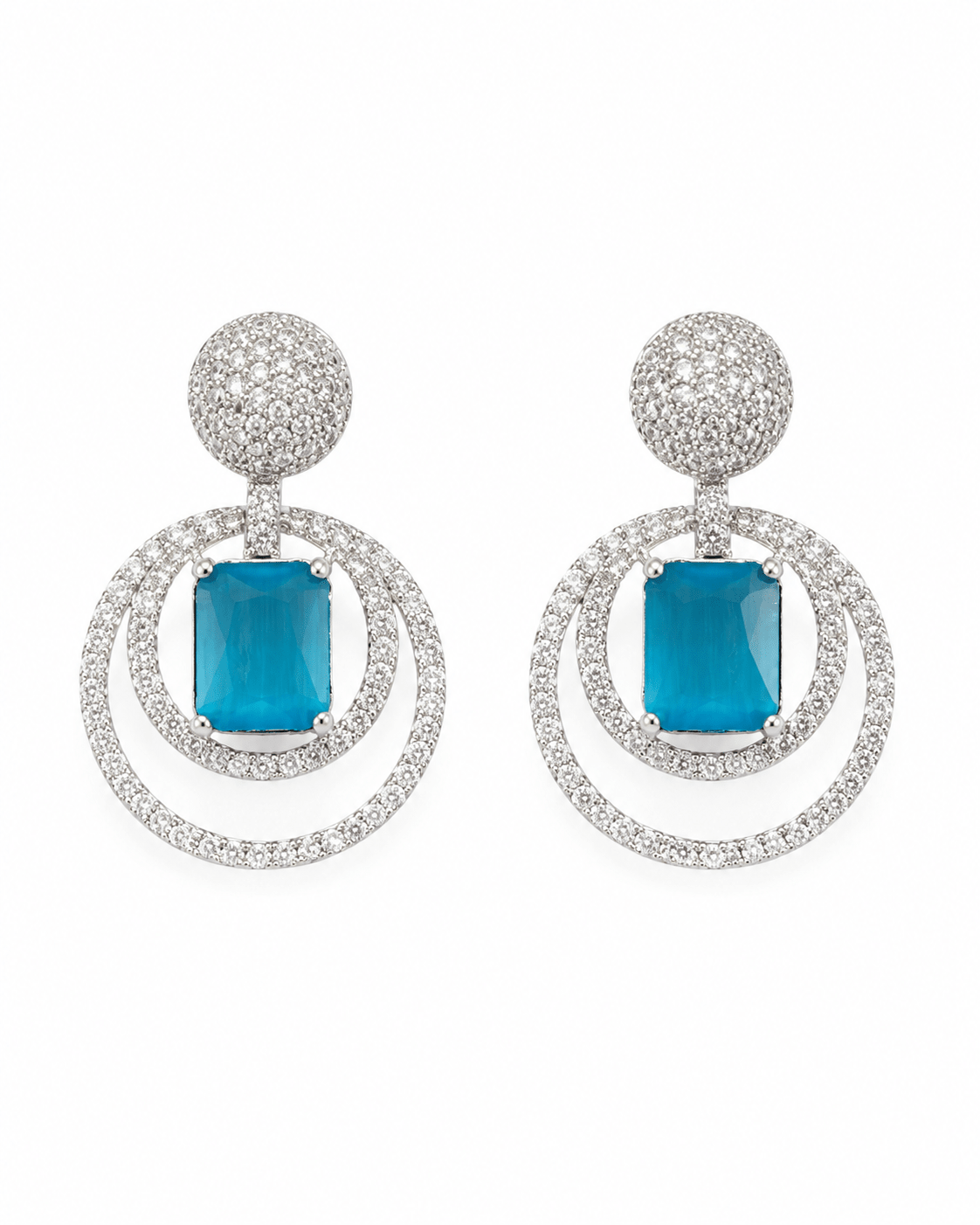 Celeste Halo Drops - Suramya Designs