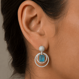 Celeste Halo Drops - Suramya Designs