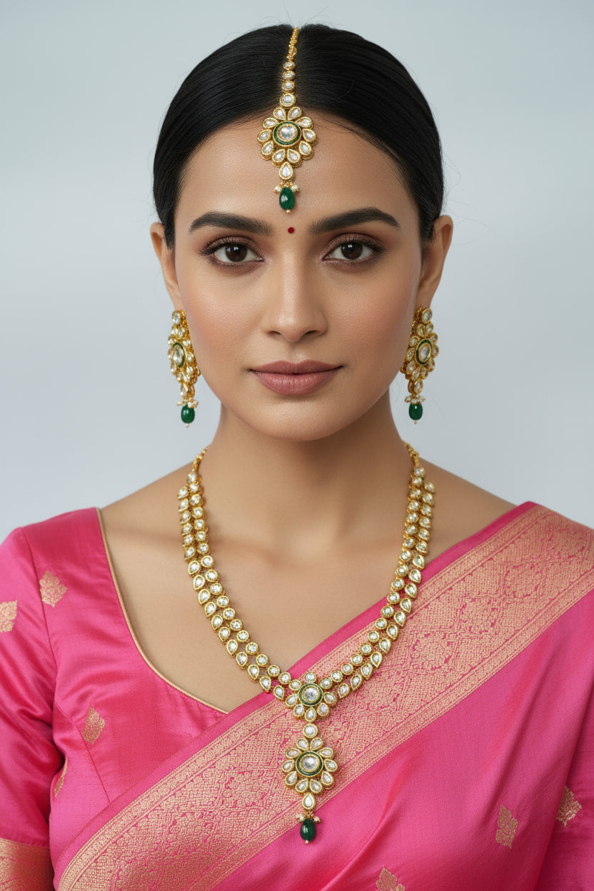 Phool Mahal Kundan Set