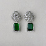 Emerald Diamond Rajsi Earrings - Suramya