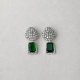Emerald Diamond Rajsi Earrings - Suramya
