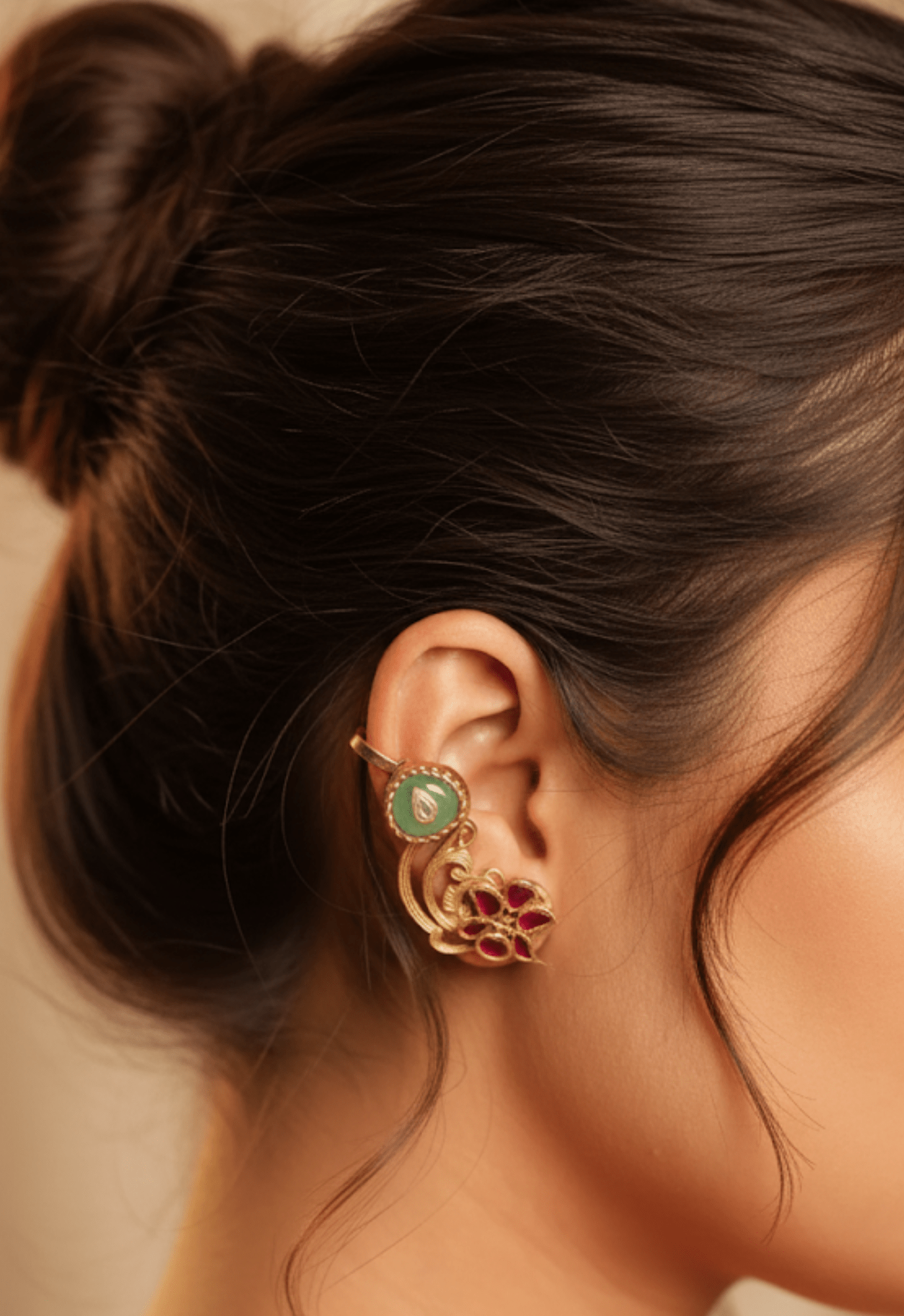 Floral Ear Cuff - Suramya