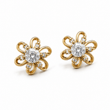 Floral Whisper Studs - Suramya Designs