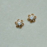 Floral Whisper Studs - Suramya