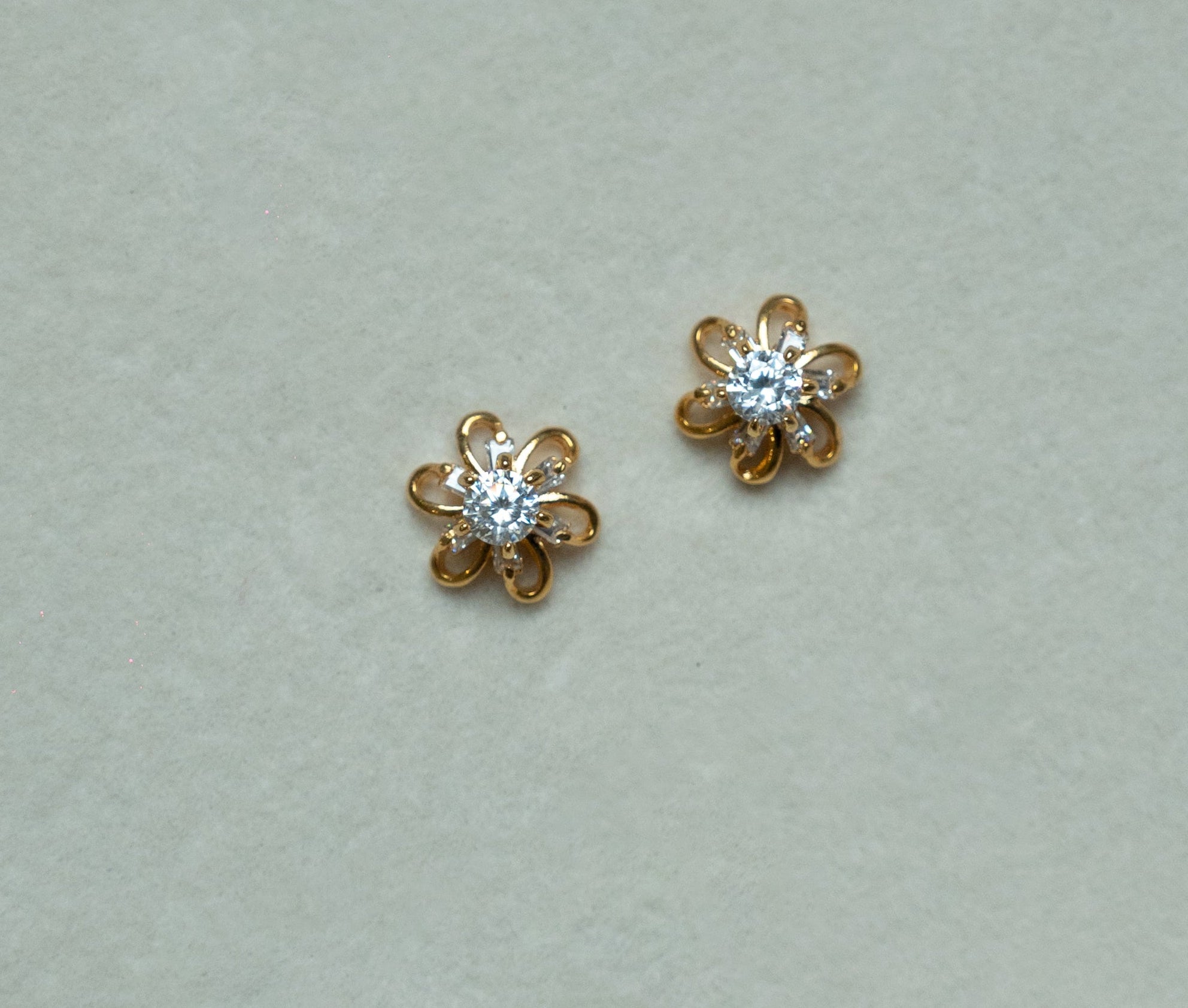 Floral Whisper Studs - Suramya