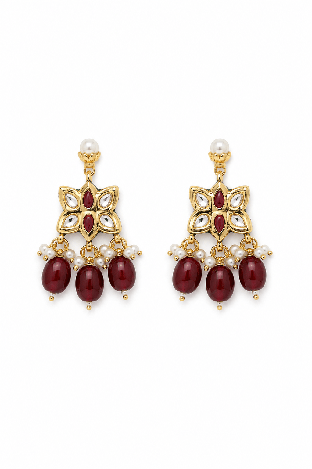 Gulbahar Earrings - Suramya Designs
