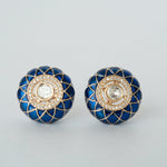 Gulnaar Enamel Studs - Suramya