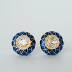 Gulnaar Enamel Studs - Suramya