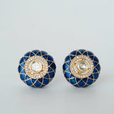 Gulnaar Enamel Studs - Suramya