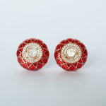 Gulnaar Enamel Studs - Suramya