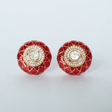 Gulnaar Enamel Studs - Suramya