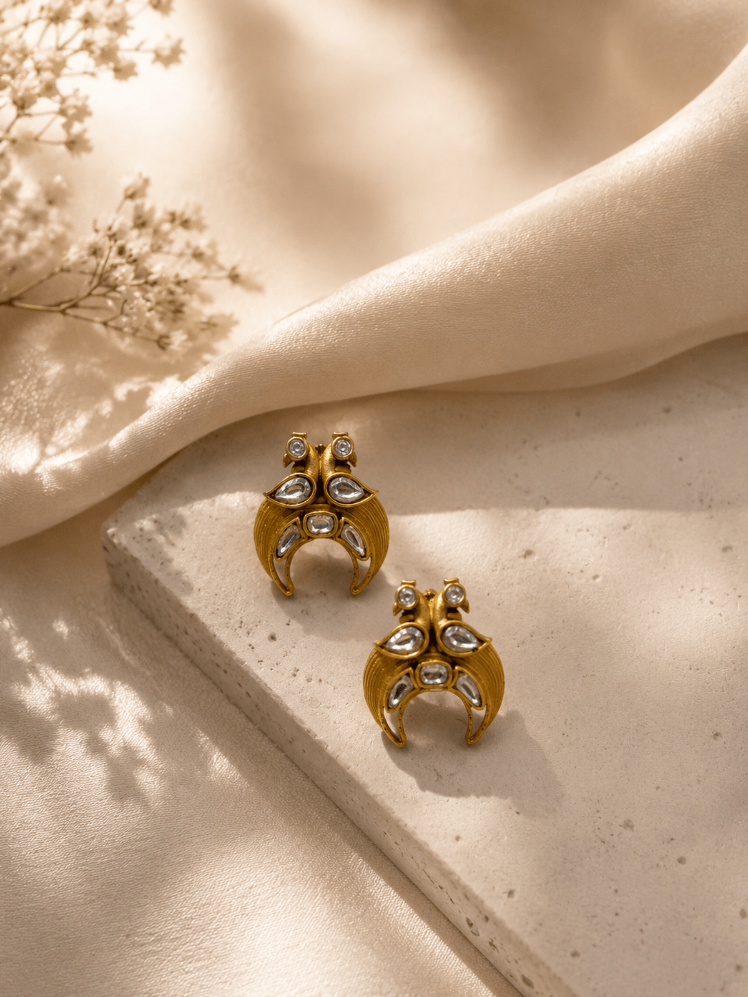 Indian Charms Necklace and earings - Suramya