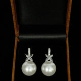 Luxe Pearl Drop Earrings - Suramya