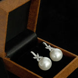 Luxe Pearl Drop Earrings - Suramya