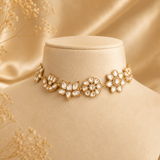Mrinalini Kundan Necklace - Suramya Designs