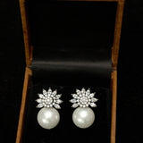Pearl Blossom Earrings - Suramya