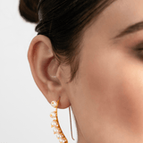 Pearl Hook Earrings - Suramya
