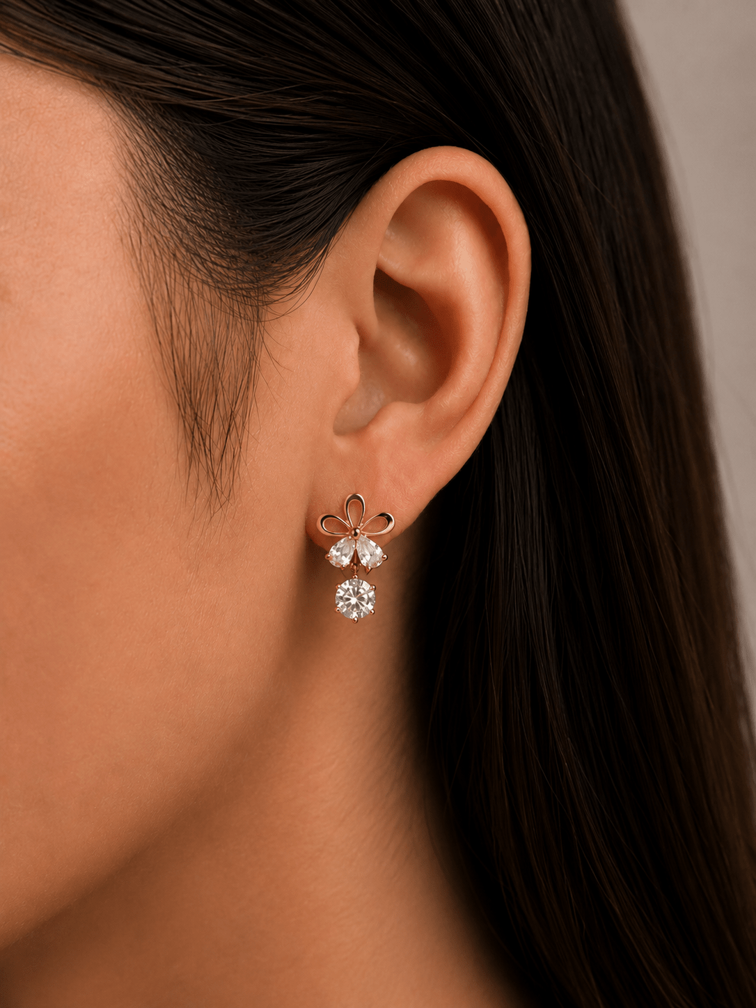 Petite Floral Studs - Suramya Designs