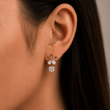 Petite Floral Studs - Suramya Designs