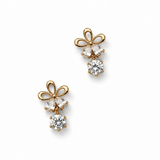 Petite Floral Studs - Suramya Designs