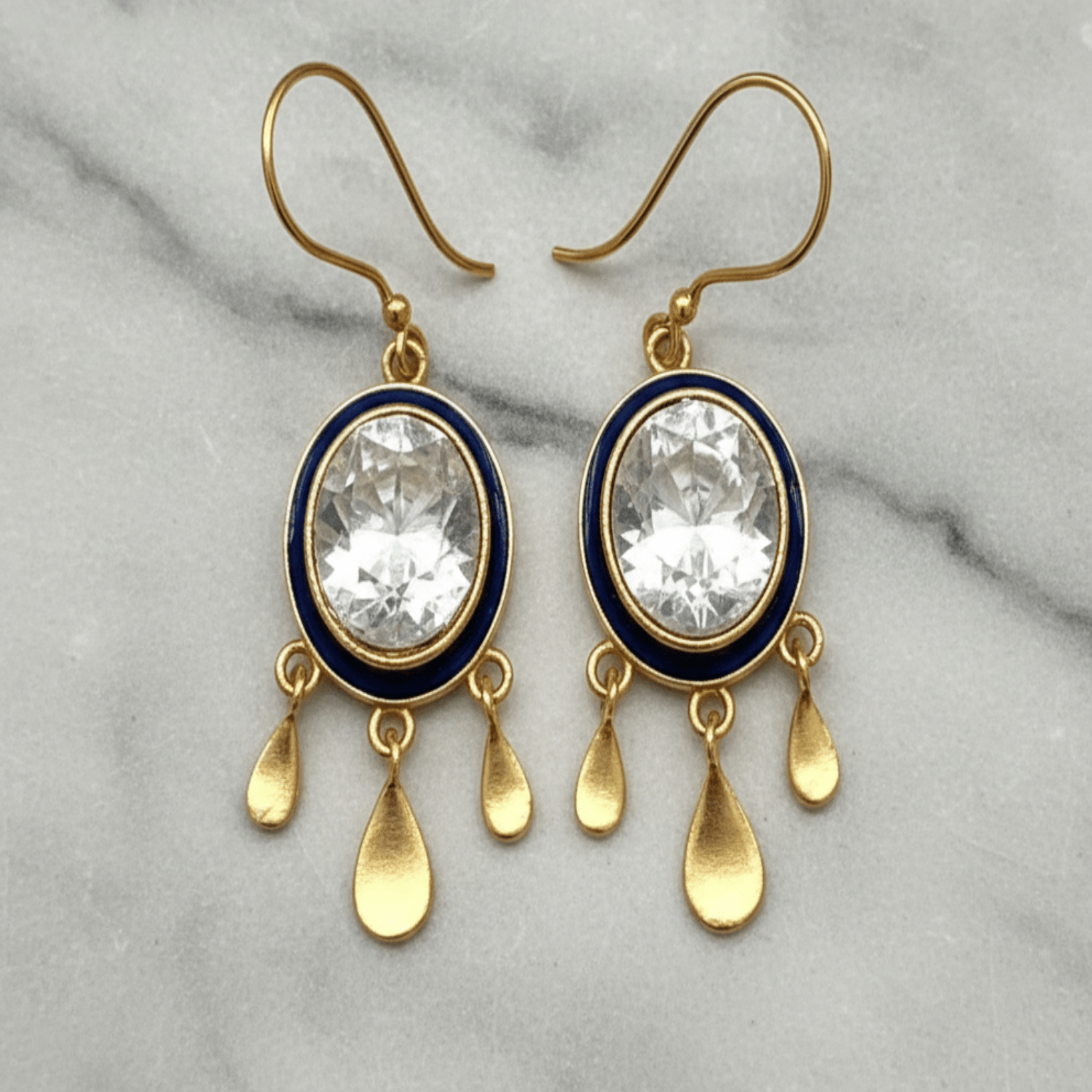 Polki & Enamel Choker set - Suramya