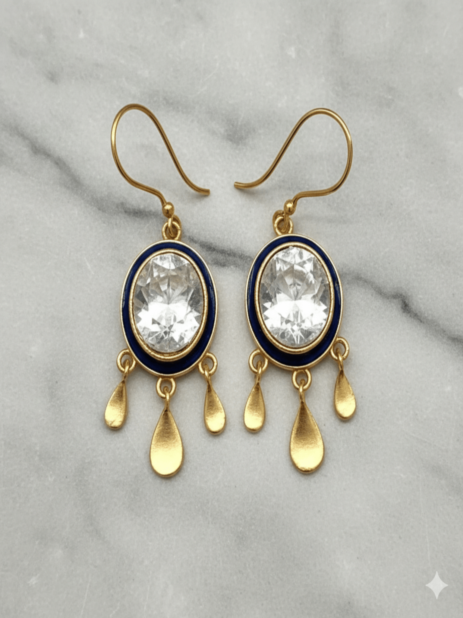 Polki & Enamel Choker set - Suramya