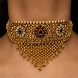 Rajputi Aad heritage Choker Set - Suramya