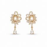 Regal Kundan Drops - Suramya Designs