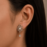 Regal Kundan Drops - Suramya Designs