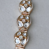 Royal Kundan Strings Bracelet - Suramya