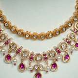 Suhani Ruby Pearl Set - Suramya