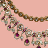 Suhani Ruby Pearl Set - Suramya