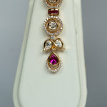 Suhani Ruby Pearl Set - Suramya