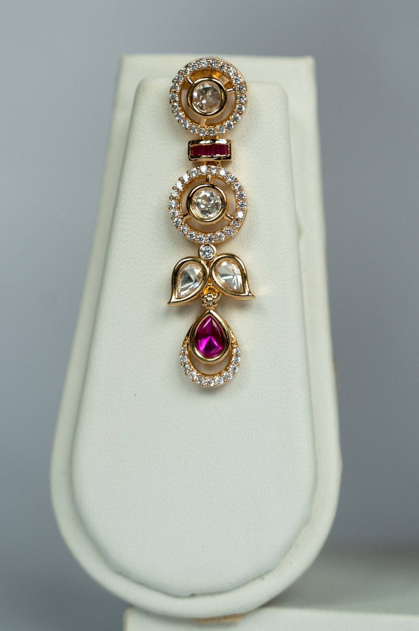 Suhani Ruby Pearl Set - Suramya