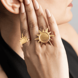 Sunshine Rings (Set of 2) - Suramya
