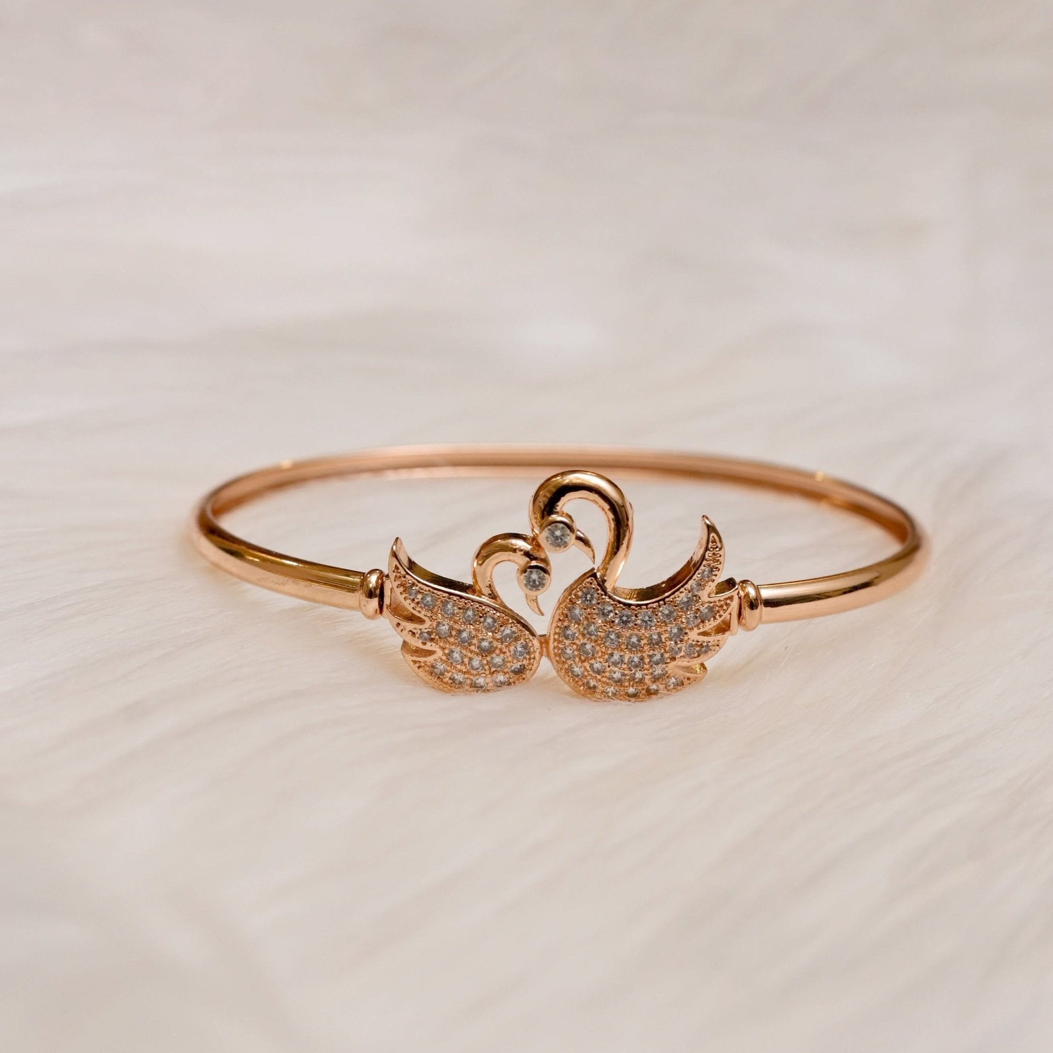 Swan Symphony Bracelet - Suramya