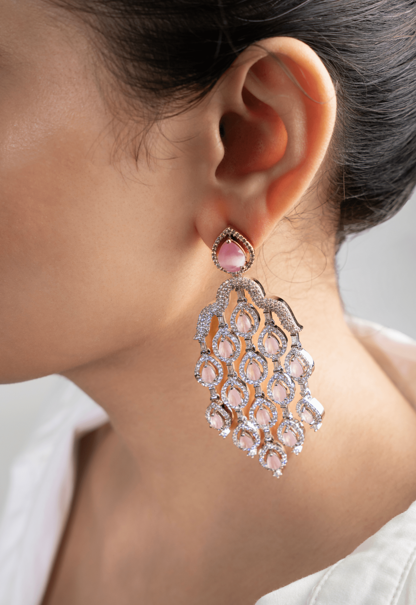 Zeeni long earrings - Suramya